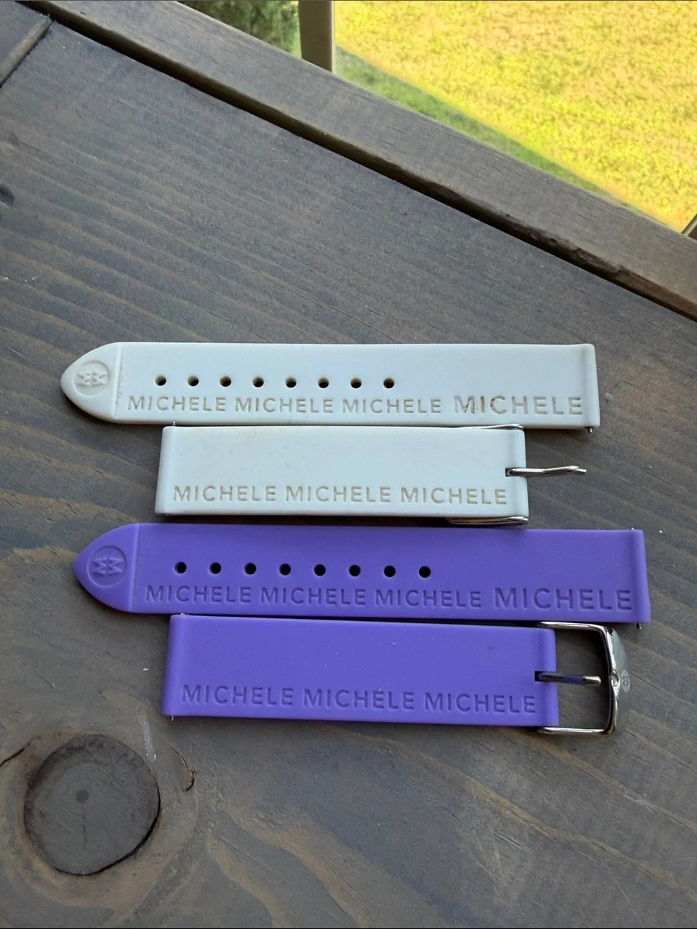 Michele square watch